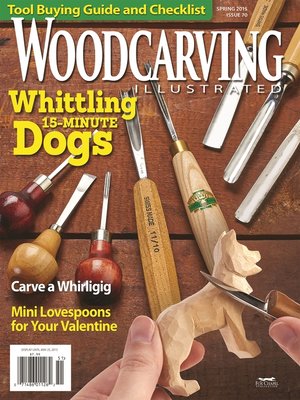 cover image of Woodcarving Illustrated Issue 70 Spring 2015
